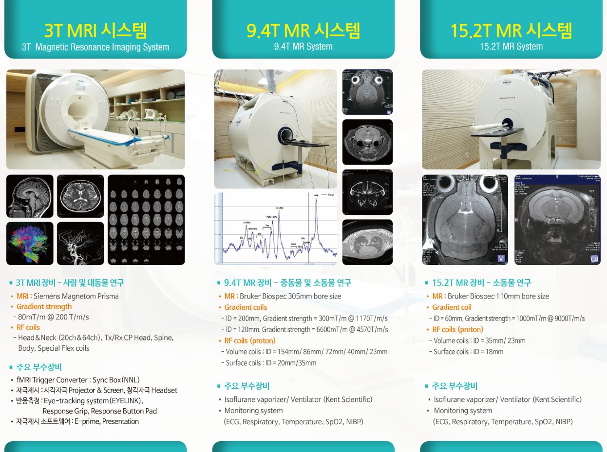 MRI 장비 개방 안내 사진